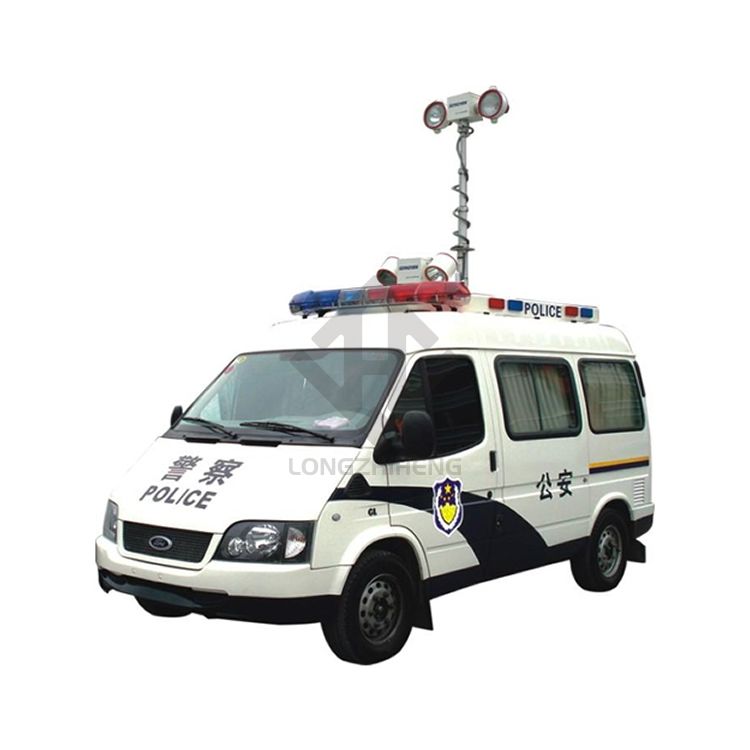 警用车载照明气动升降杆(图1)